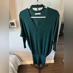 Green dress